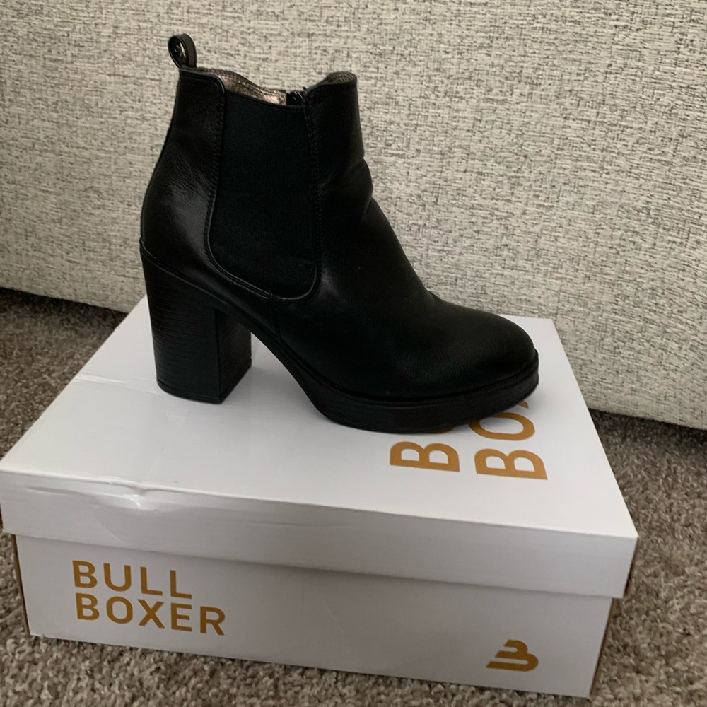 Cute block heel booties